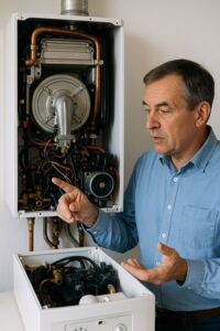 نحوه نصب پکیج دیواری