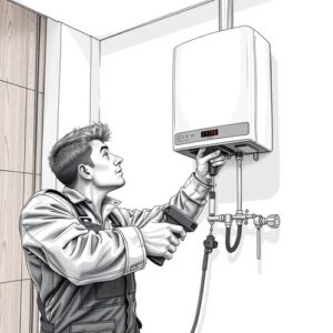 🔁 چرخه گرمایش آب در پکیج دیواری