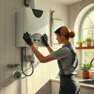 پیچ هواگیری پکیج بوتان کجاست؟