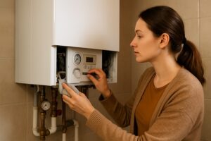 آموزش سرویس پکیج بوتان مدل پارما